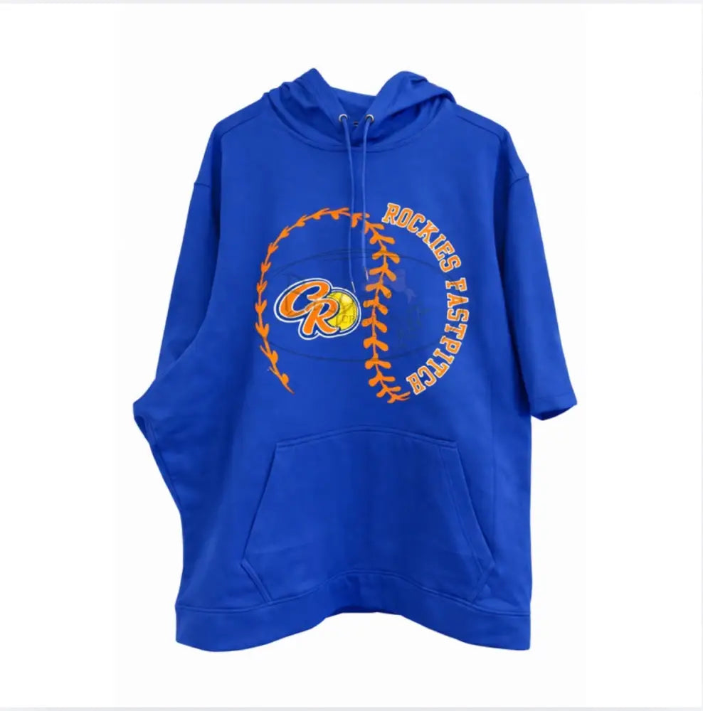CR Softball Short Sleeve Hoodie