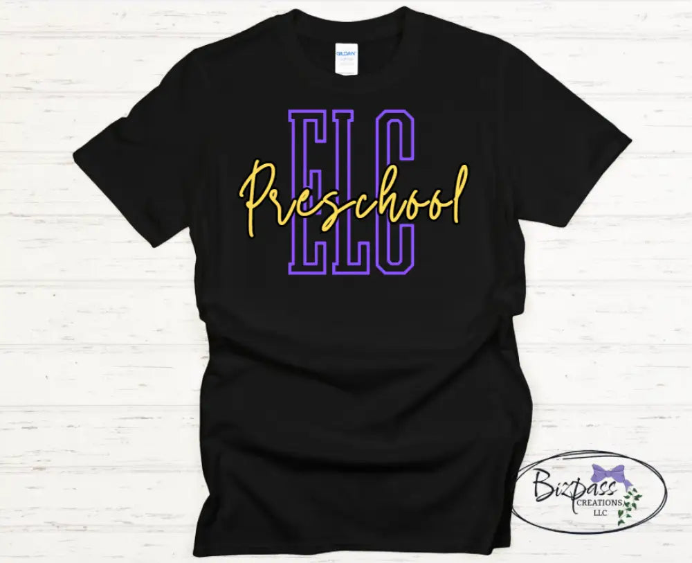 ELC Preschool Tall Font Front