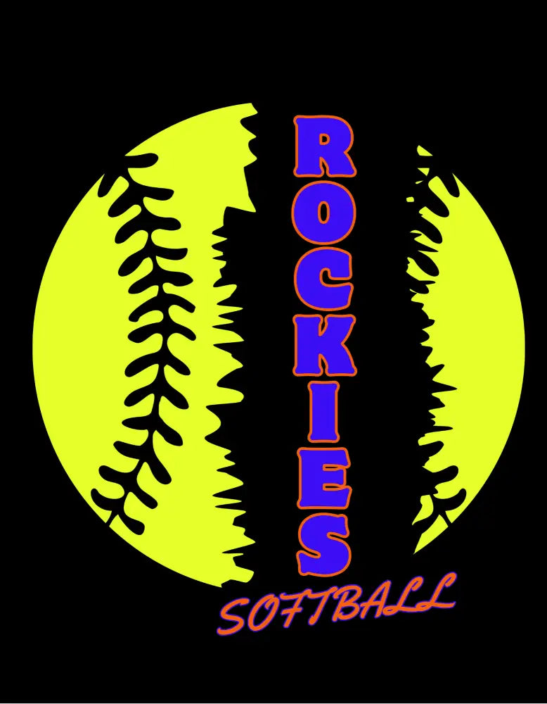 Rockies Vertical Blue & Orange