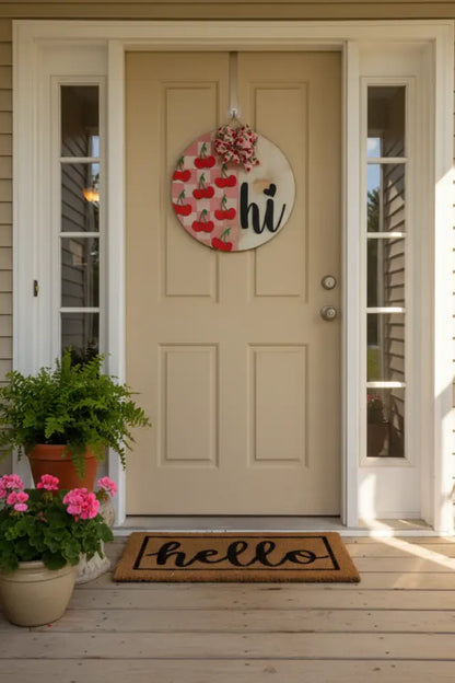 Cherry Hi Door Hanger Porch Setting