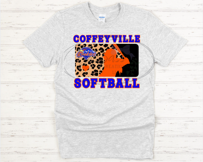 Rockies Softball Silhouette T-shirt