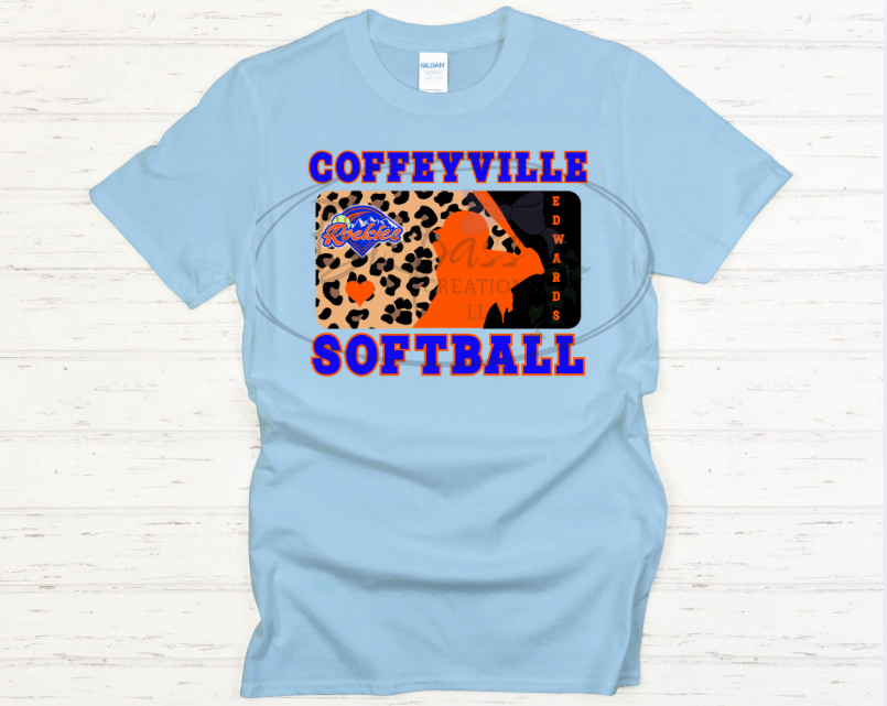Rockies Softball Silhouette T-shirt