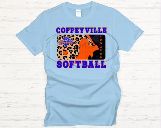 Rockies Softball Silhouette T-shirt