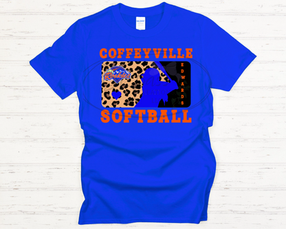 Rockies Softball Silhouette T-shirt