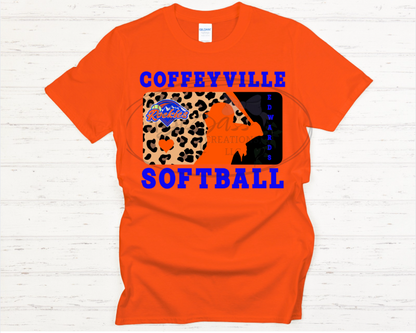 Rockies Softball Silhouette T-shirt