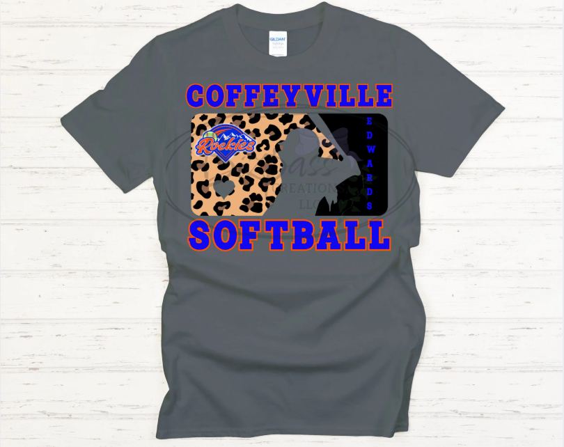 Rockies Softball Silhouette T-shirt
