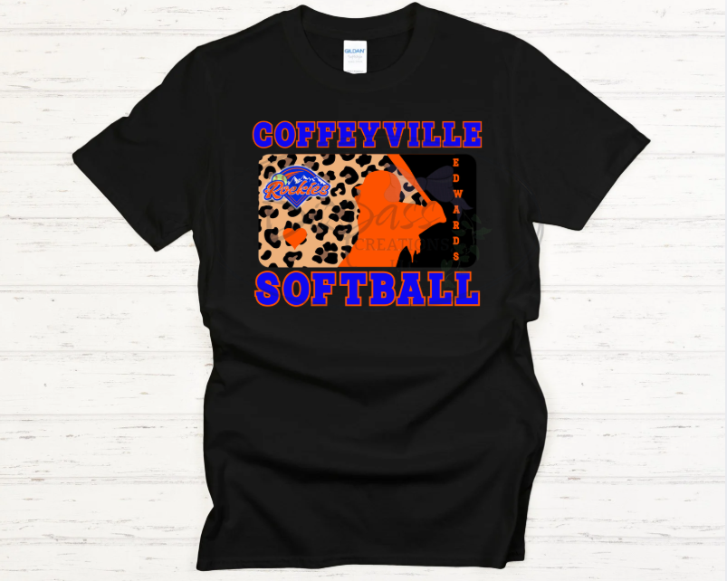 Rockies Softball Silhouette T-shirt