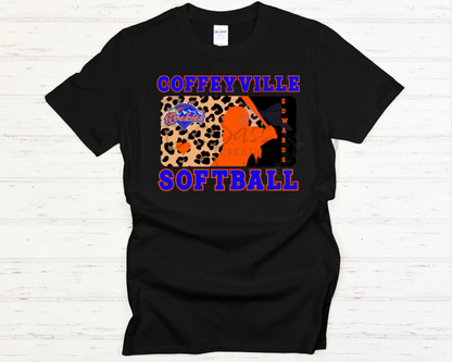 Rockies Softball Silhouette T-shirt