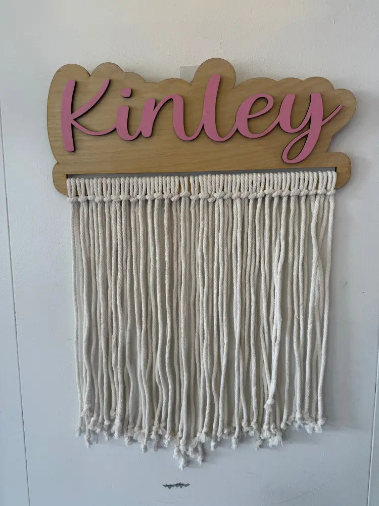 Bow Holder - Personalized