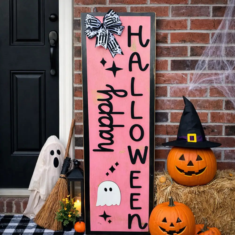 Happy Halloween pink