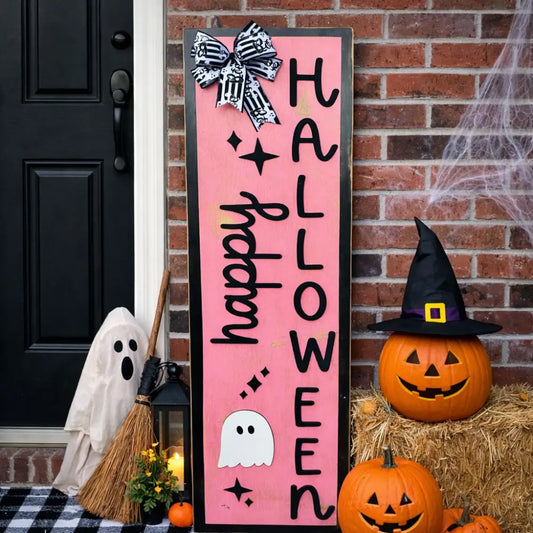 Happy Halloween pink