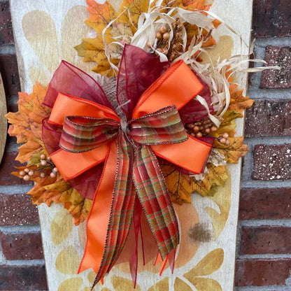 Hello Pumpkin Leaner + Welcome Door Hanger