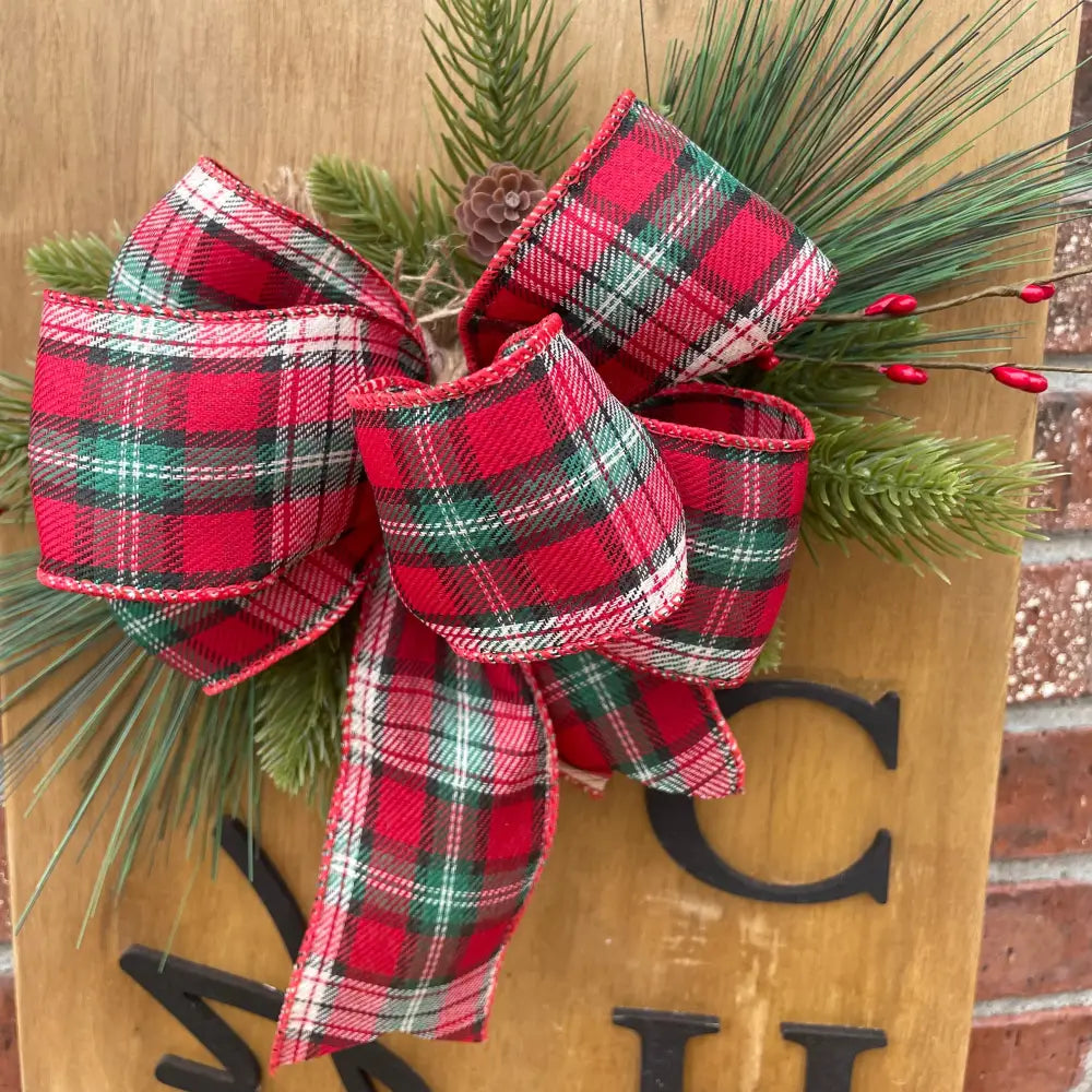 Merry Christmas Leaner + Hello Rudolph Door Hanger