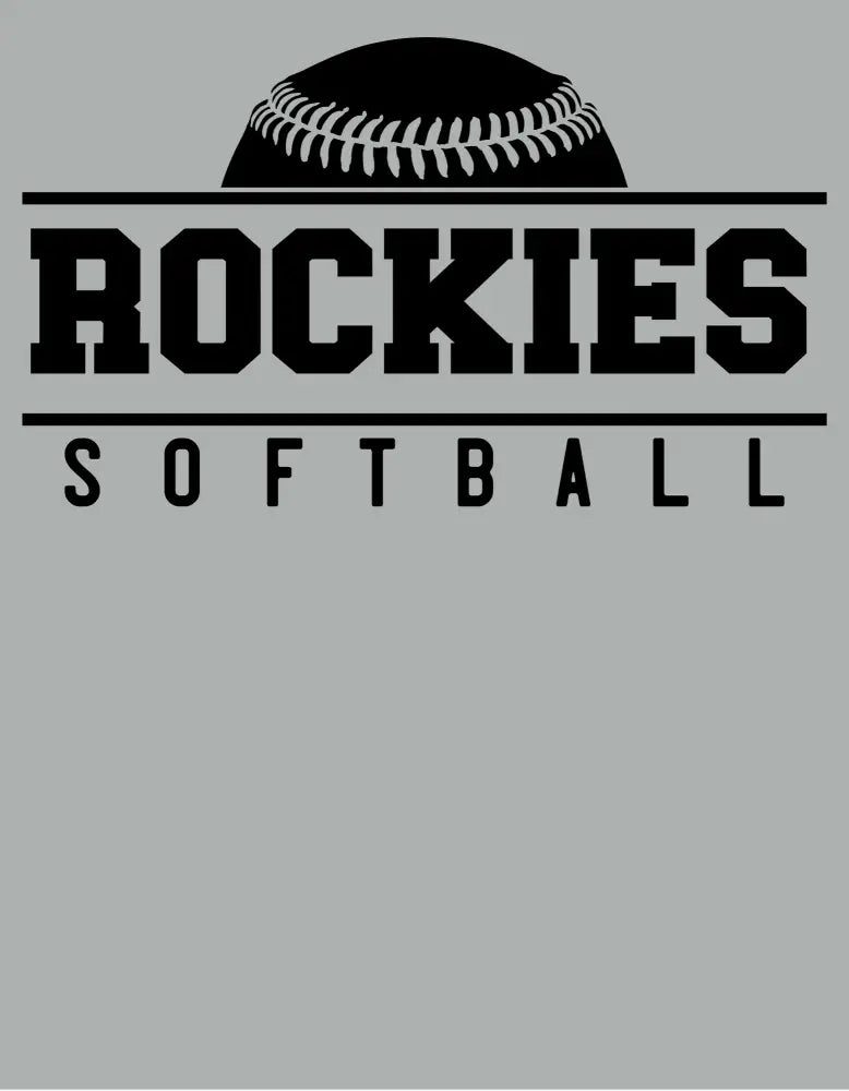 Rockie Softball Black