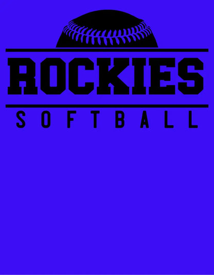 Rockie Softball Black