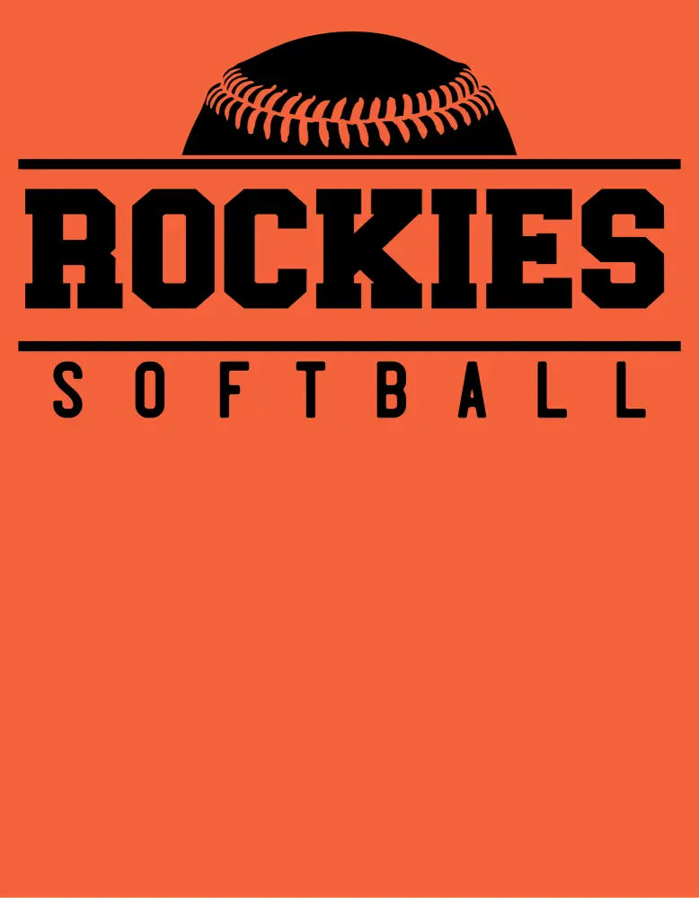 Rockie Softball Black