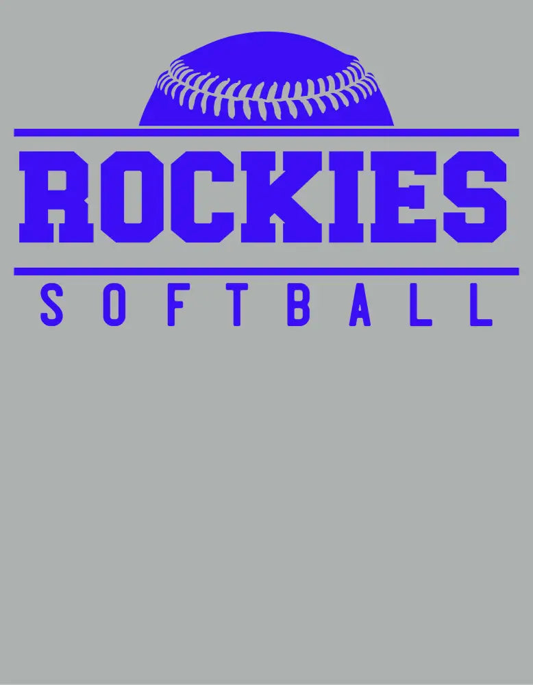 Rockie Softball Blue