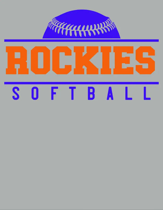 Rockie Softball Blue & Orange