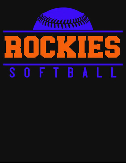 Rockie Softball Blue & Orange