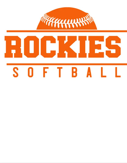 Rockie Softball Orange