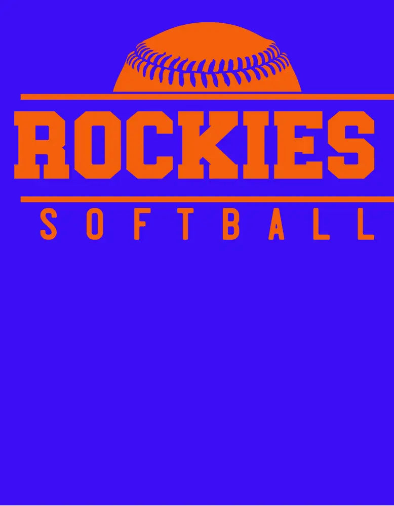 Rockie Softball Orange