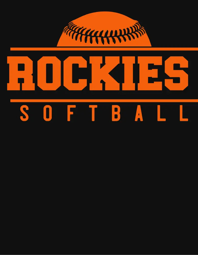 Rockie Softball Orange