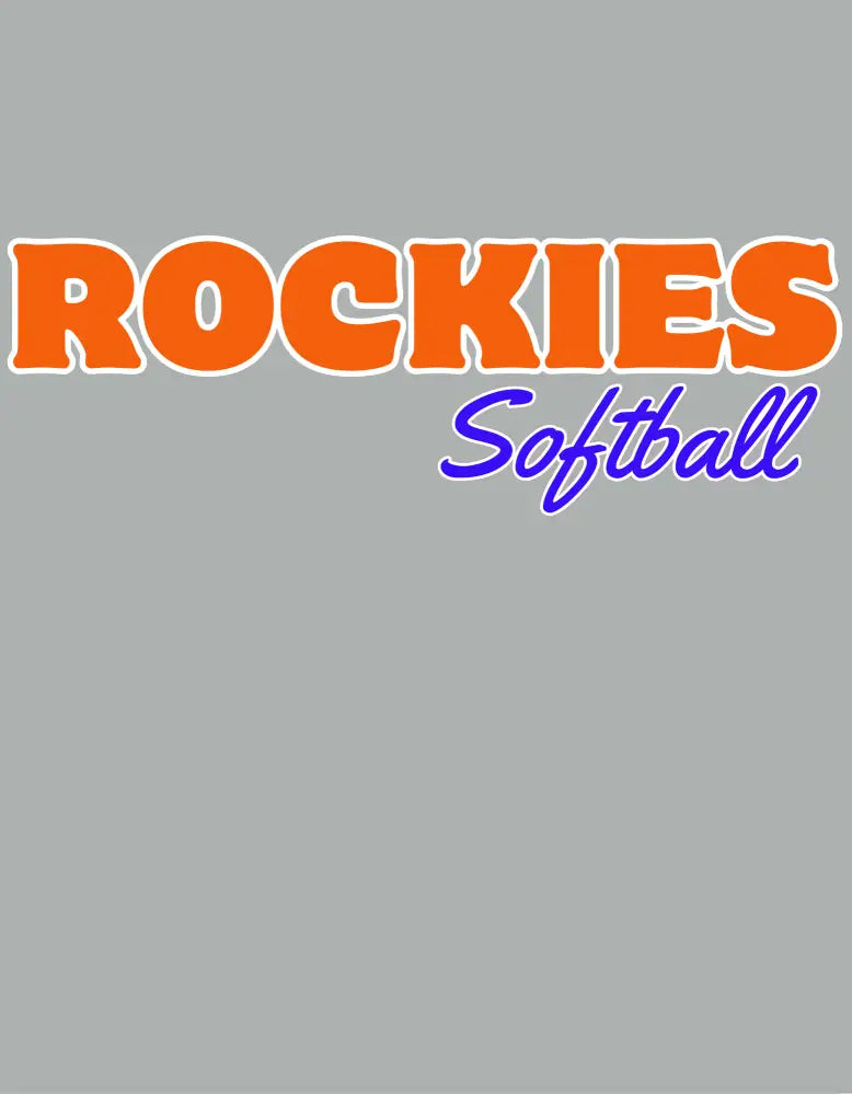 Rockies Softball Bold