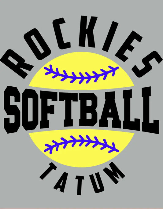 Rockies Softball Personalized