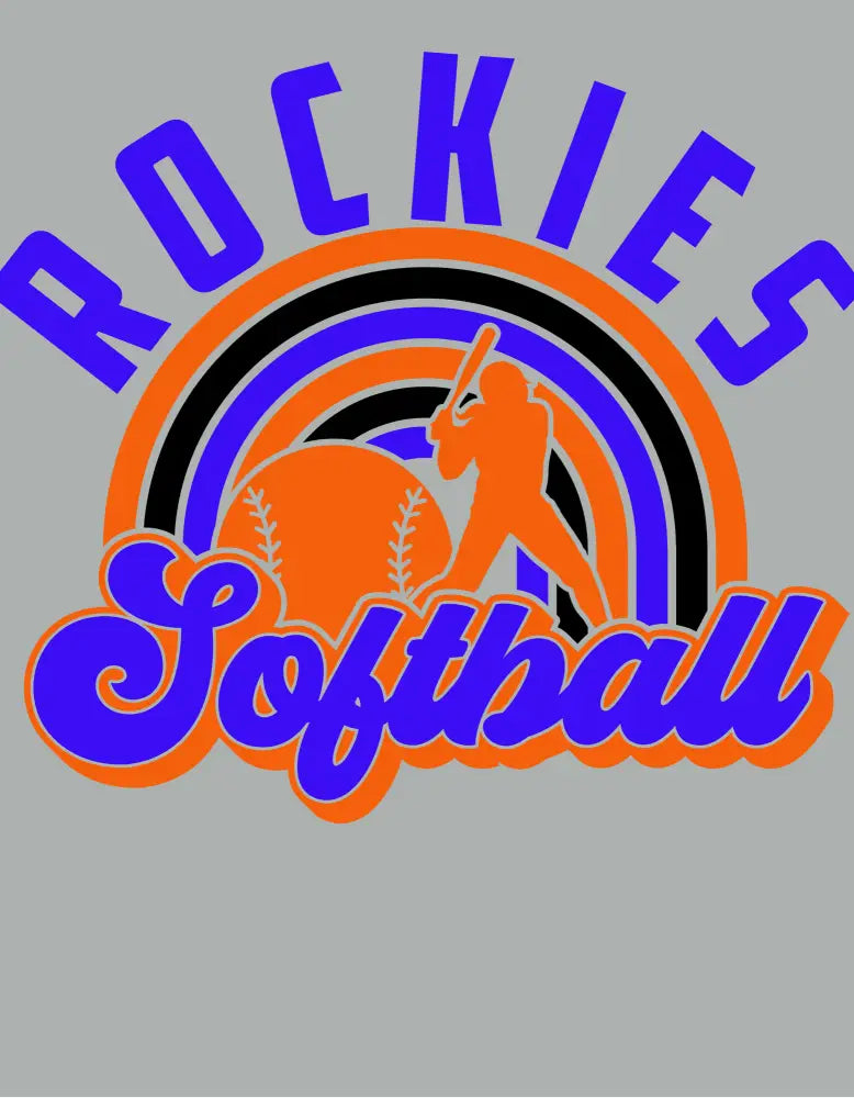 Rockies Softball Rainbow