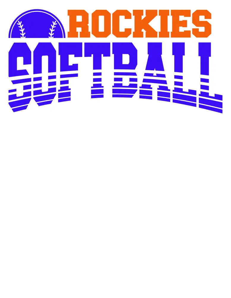 Rockies Softball Stripes