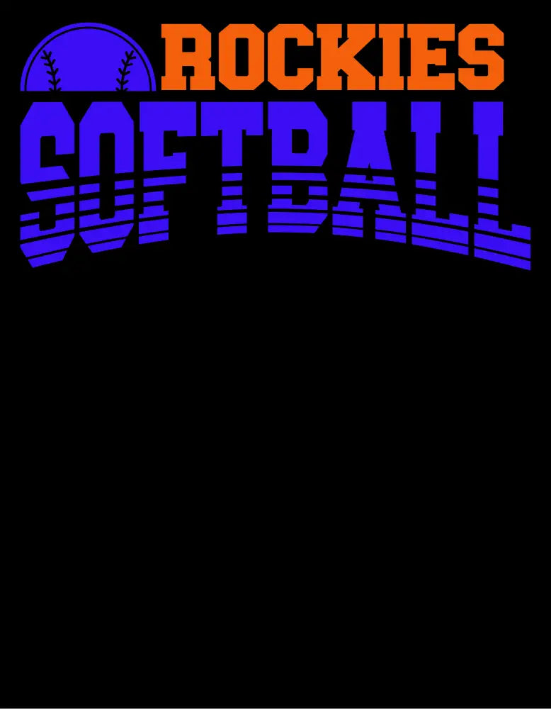 Rockies Softball Stripes