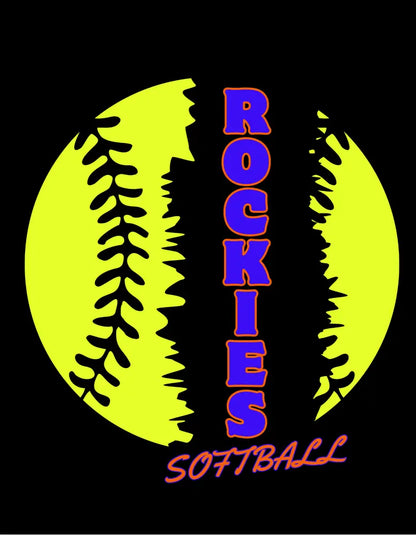 Rockies Vertical Blue & Orange