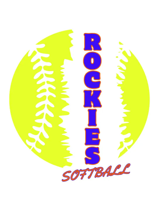 Rockies Vertical Blue & Orange