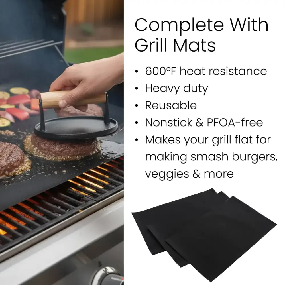 Smash Burger Grill Set