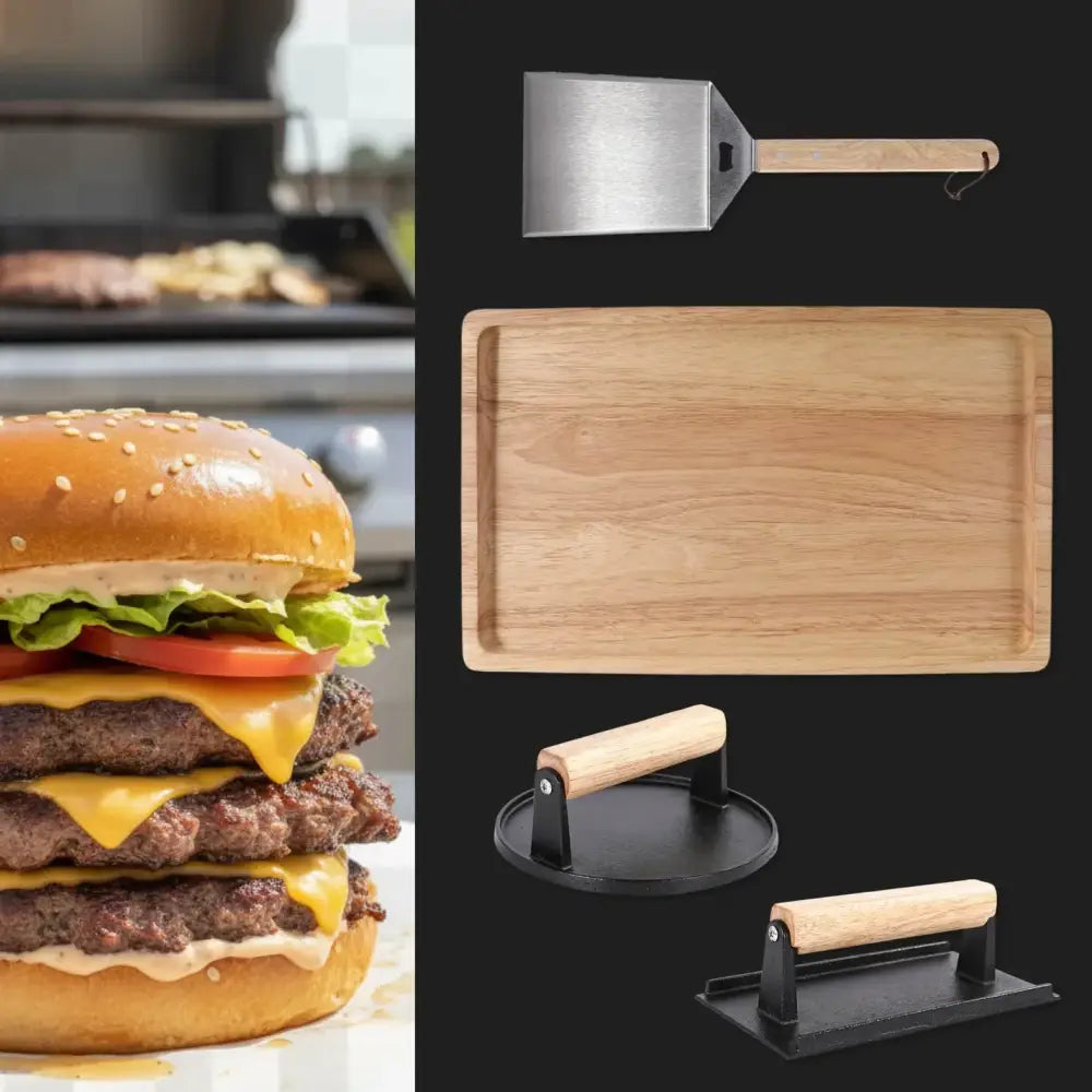 Smash Burger Grill Set