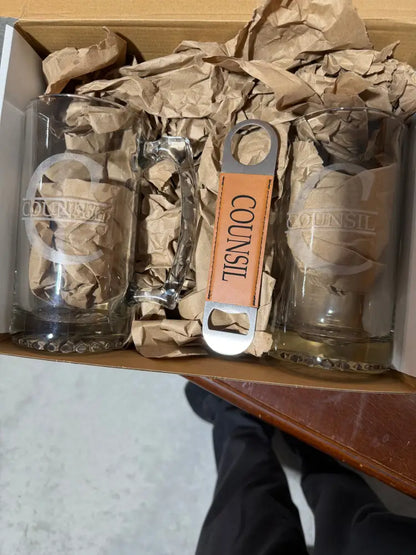 Sports Mug & Bottler Opener Set