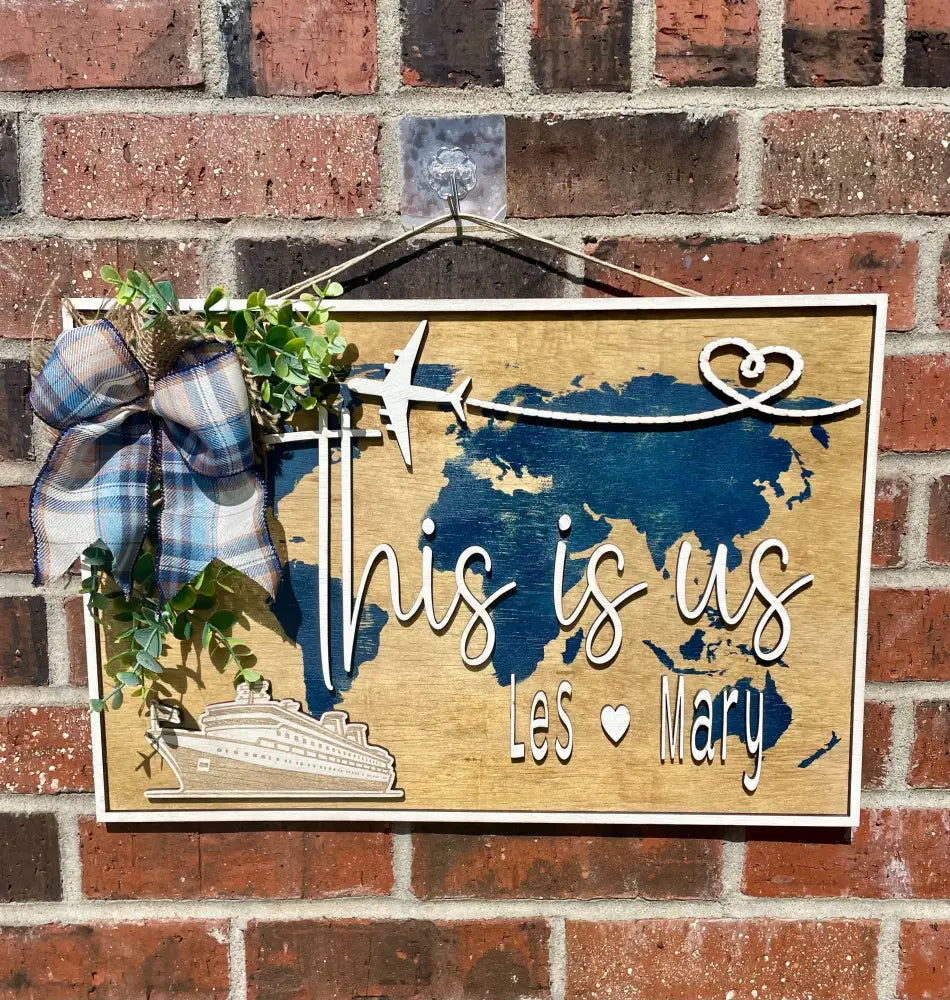 This is Us Personalized Sign