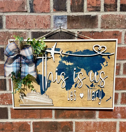 This is Us Personalized Sign