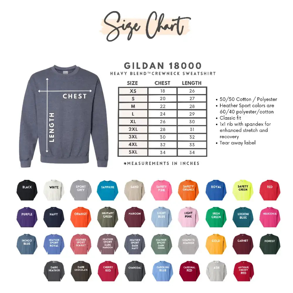 Oversized Across the Back Softball Crewneck