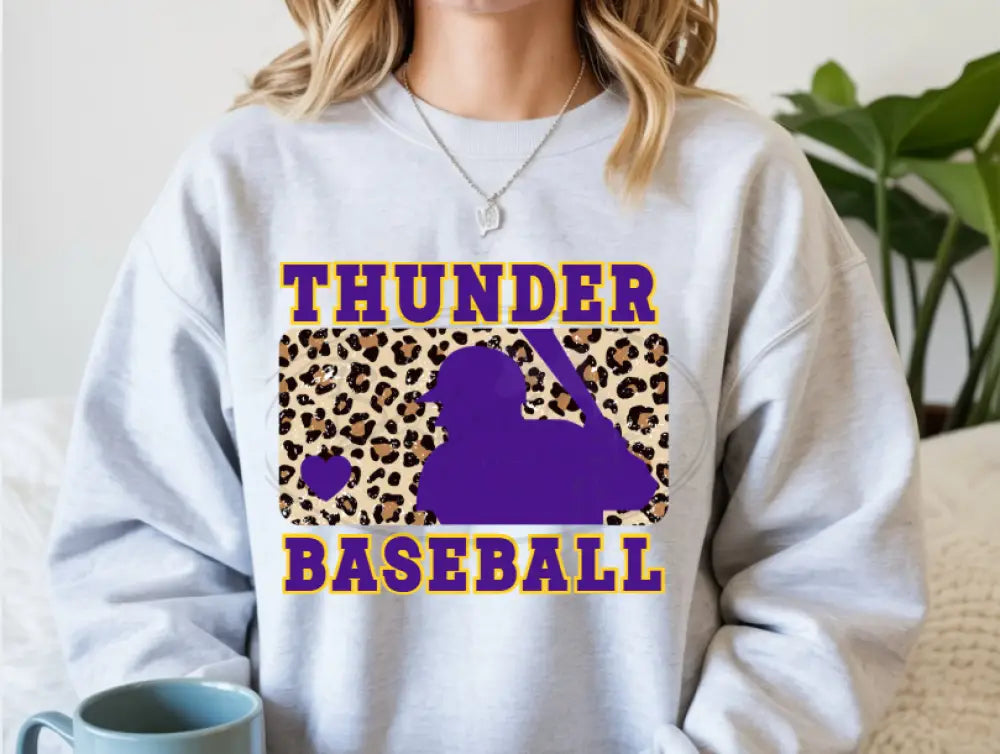 Thunder Baseball Crewneck