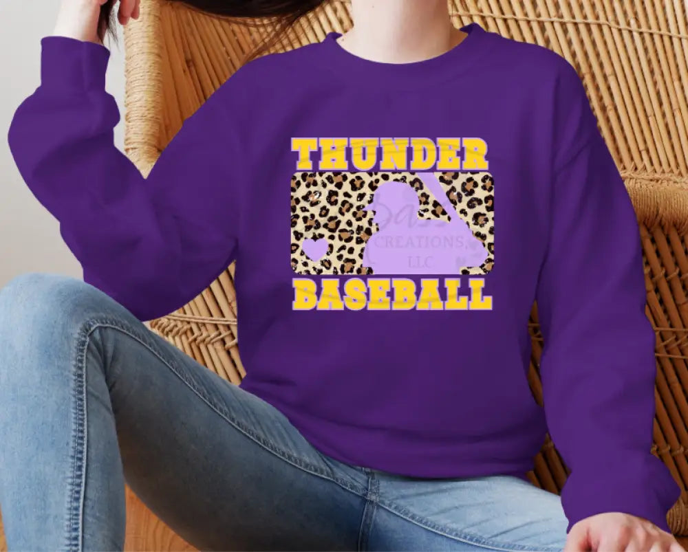 Thunder Baseball Crewneck