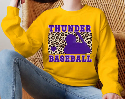 Thunder Baseball Crewneck