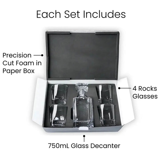 Whiskey Decanter Set