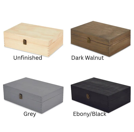 Wood Keepsake Boxes XL